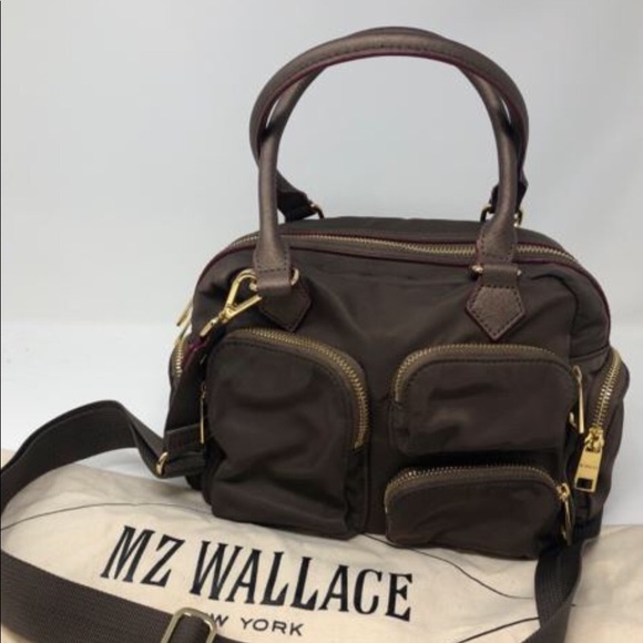 MZ Wallace Handbags - Mz Wallace Brown Satchel Bag